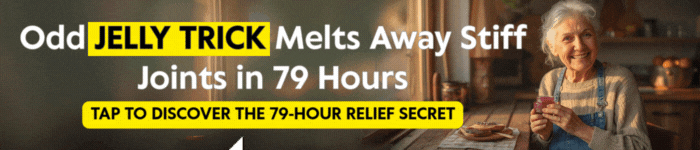 Odd Jelly Trick Melts Away Stiff Joints in 79 Hours